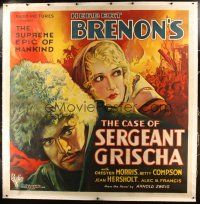 2f028 CASE OF SERGEANT GRISCHA linen 6sh '30 Chester Morris assumes identity of condemned man!