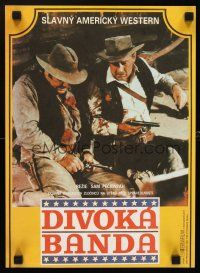2g099 WILD BUNCH Czech 11x16 '91 Peckinpah classic, William Holden & Ernest Borgnine, different!