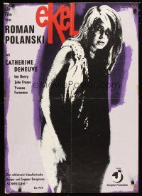 2g087 REPULSION German R75 Roman Polanski, wild image of haggard Catherine Deneuve!
