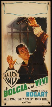 2g199 YOU CAN'T GET AWAY WITH MURDER Italian locandina 1949 different art of Humphrey Bogart!