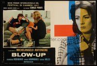 2g202 BLOW-UP Italian photobusta '67 Michelangelo Antonioni, David Hemmings, Vanessa Redgrave