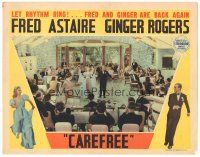 2h055 CAREFREE LC '38 Fred Astaire & Ginger Rogers dancing together again, Irving Berlin