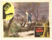 2h062 GHOST OF FRANKENSTEIN LC #5 R48 monster Lon Chaney Jr. in graveyard with Bela Lugosi as Ygor