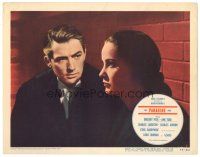 2h071 PARADINE CASE LC #2 '48 Alfred Hitchcock, best close up of Gregory Peck & pretty Alida Valli!