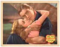 2h074 SECOND HONEYMOON LC '37 best romantic close up of Tyrone Power & sexy Loretta Young!