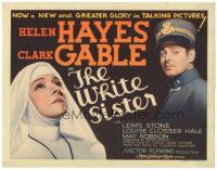 2h049 WHITE SISTER TC '33 Clark Gable & Helen Hayes glorify the eternal romance!