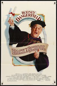 2j057 BACK TO SCHOOL 1sh '86 Rodney Dangerfield goes to college with his son!