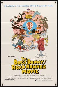 2j135 BUGS BUNNY & ROAD RUNNER MOVIE 1sh '79 Chuck Jones classic comedy cartoon!