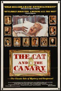 2j153 CAT & THE CANARY 1sh '79 Radley Metzger, Honor Blackman, Michael Callan!
