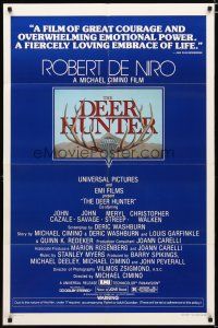 2j239 DEER HUNTER 1sh '78 directed by Michael Cimino, Robert De Niro, Christopher Walken!