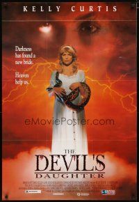 2j246 DEVIL'S DAUGHTER video 1sh '91 Dario Argento, Kelly Curtis, Herbert Lom, Mariangela Giordano!