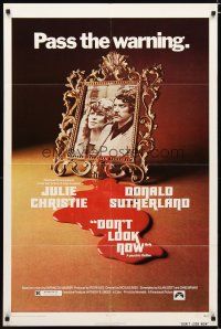 2j260 DON'T LOOK NOW 1sh '74 Julie Christie, Donald Sutherland, directed by Nicolas Roeg!