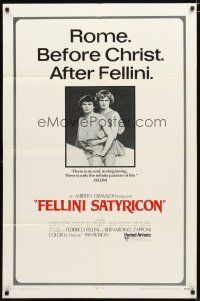 2j312 FELLINI SATYRICON int'l 1sh '70 Federico's Italian cult classic, Rome before Christ!