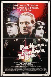 2j335 FORT APACHE THE BRONX 1sh '81 Paul Newman, Edward Asner & Ken Wahl as New York City cops