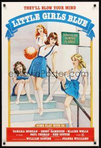 2j524 LITTLE GIRLS BLUE 23x35 1978 Tamara Morgan, Debby Damboise, they'll blow your mind!