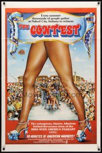 2j587 MISS NUDE AMERICA 1sh '76 The Contest, 90 minutes of American madness!