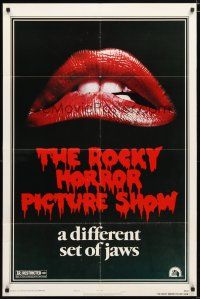 2j723 ROCKY HORROR PICTURE SHOW style A 1sh R80s classic image, a different set of jaws!