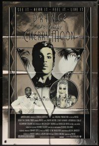 2j923 UNDER THE CHERRY MOON foil 1sh '86 starring & directed by The Artist Formerly Known as Prince!