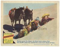 2k012 3 GODFATHERS LC #3 '49 John Wayne & fellow bank robbers fleeing in the desert!