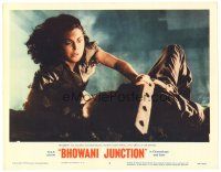 2k311 BHOWANI JUNCTION LC #4 '55 sexy Eurasian beauty Ava Gardner murders Lionel Jeffries!