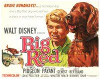 2k089 BIG RED TC '62 Walt Disney, Walter Pigeon, Gilles Payant, Irish Setter dog!