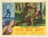 2k317 BIG SKY LC #3 '52 Dewey Martin fights Native American in Howard Hawks' mighty adventure!
