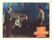 2k334 BOSTON BLACKIE'S CHINESE VENTURE LC #5 '49 detective Chester Morris, Charles Arnt & Sid Tomack