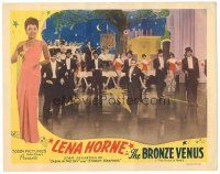 2k343 BRONZE VENUS LC '40s The Duke is Tops, sexy Lena Horne in border, image of band!