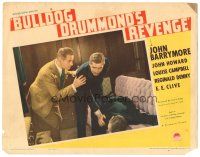 2k347 BULLDOG DRUMMOND'S REVENGE LC '37 Reginald Denny & John Howard find dead man on couch!