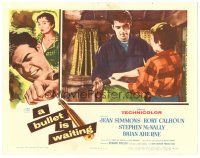 2k348 BULLET IS WAITING LC '54 Jean Simmons is trapped with Rory Calhoun!