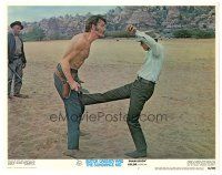 2k353 BUTCH CASSIDY & THE SUNDANCE KID LC #7 '69 classic no rules in a fight scene!