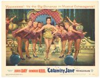 2k356 CALAMITY JANE LC #4 '53 lots of sexy showgirls on stage in skimpy outfits!