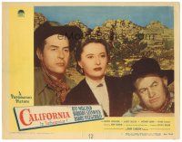 2k359 CALIFORNIA LC #8 '46 best close up of Ray Milland, Barbara Stanwyck & Barry Fitzgerald