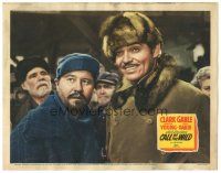 2k361 CALL OF THE WILD LC R43 Clark Gable & Jack Oakie in Jack London story!