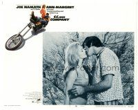 2k355 C.C. & COMPANY LC #5 '70 great image of Joe Namath kissing sexy Ann-Margret!