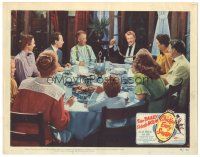 2k375 CHICKEN EVERY SUNDAY LC #5 '49 Dan Dailey & Celeste Holm w/family at dinner!