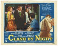 2k380 CLASH BY NIGHT LC #4 '52 Fritz Lang, Barbara Stanwyck, Paul Douglas!