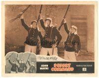 2k018 DESERT COMMAND LC  '46 John Wayne, Jack Mulhall & Raymond Hatton raise their rifles in victory!
