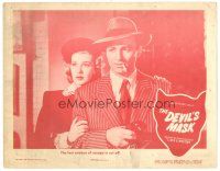 2k435 DEVIL'S MASK LC '46 Anita Louise, Jim Bannon, from I Love a Mystery radio show!