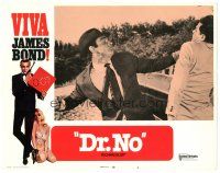2k445 DR. NO LC #6 R70 Sean Connery gentleman spy James Bond 007 punching guy out!