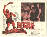 2k453 EEGAH LC #3 '62 great close up of Richard Kiel as crazed love-starved prehistoric giant!
