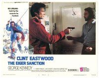 2k454 EIGER SANCTION LC #2 '75 Clint Eastwood points gun at Reiner Schone!