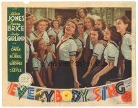 2k464 EVERYBODY SING LC '38 image of Judy Garland & girls watching her sing!