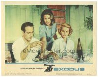 2k465 EXODUS LC #8 '61 Otto Preminger directed, cool image of Paul Newman!