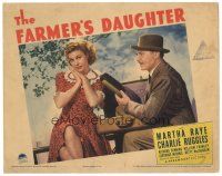 2k475 FARMER'S DAUGHTER LC '40 zany Martha Raye & Charlie Ruggles!