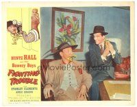 2k484 FIGHTING TROUBLE LC '56 Huntz Hall & the Bowery Boys, jeepers creepers what peekers!
