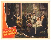 2k490 FLAME OF NEW ORLEANS LC '41 beautiful Marlene Dietrich & Roland Young get married!