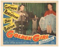 2k522 GOLDEN GIRL LC #5 '51 wacky image of sexy Mitzi Gaynor & Dennis Day!