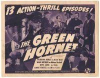 2k134 GREEN HORNET TC '39 Gordon Jones, Keye Luke, Universal comic super hero serial adaptation!