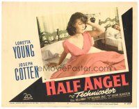 2k534 HALF ANGEL LC #5 '51 sexy Loretta Young, confessions of a lady sleepwalker!